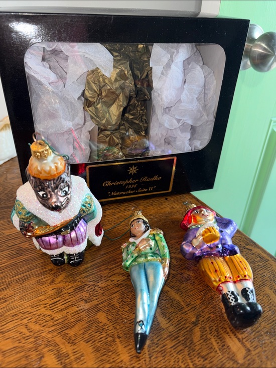 Christopher Radko Other - Rare Vintage 1996 Christopher Radko Ornaments from The Nutcracker Suite II